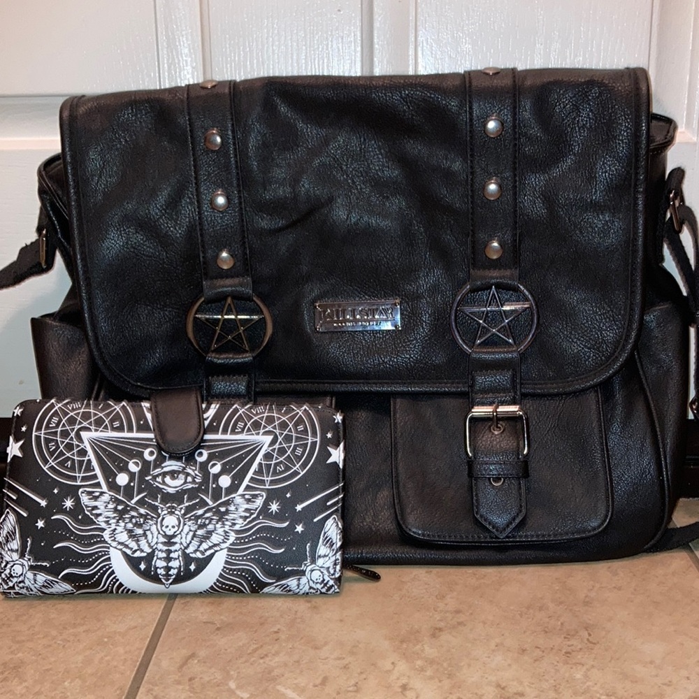 KILLSTAR CROSSBODY BAG AND WALLET SET
